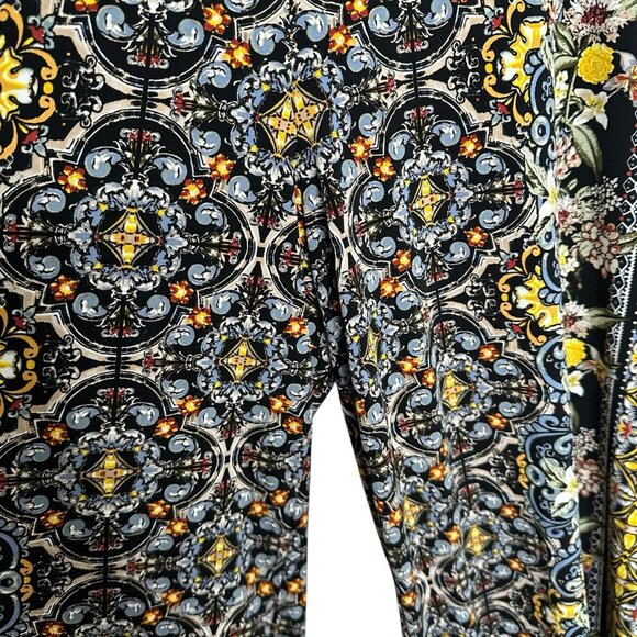 White House Black Market Floral Wide Leg Pants - Picture 6 of 11